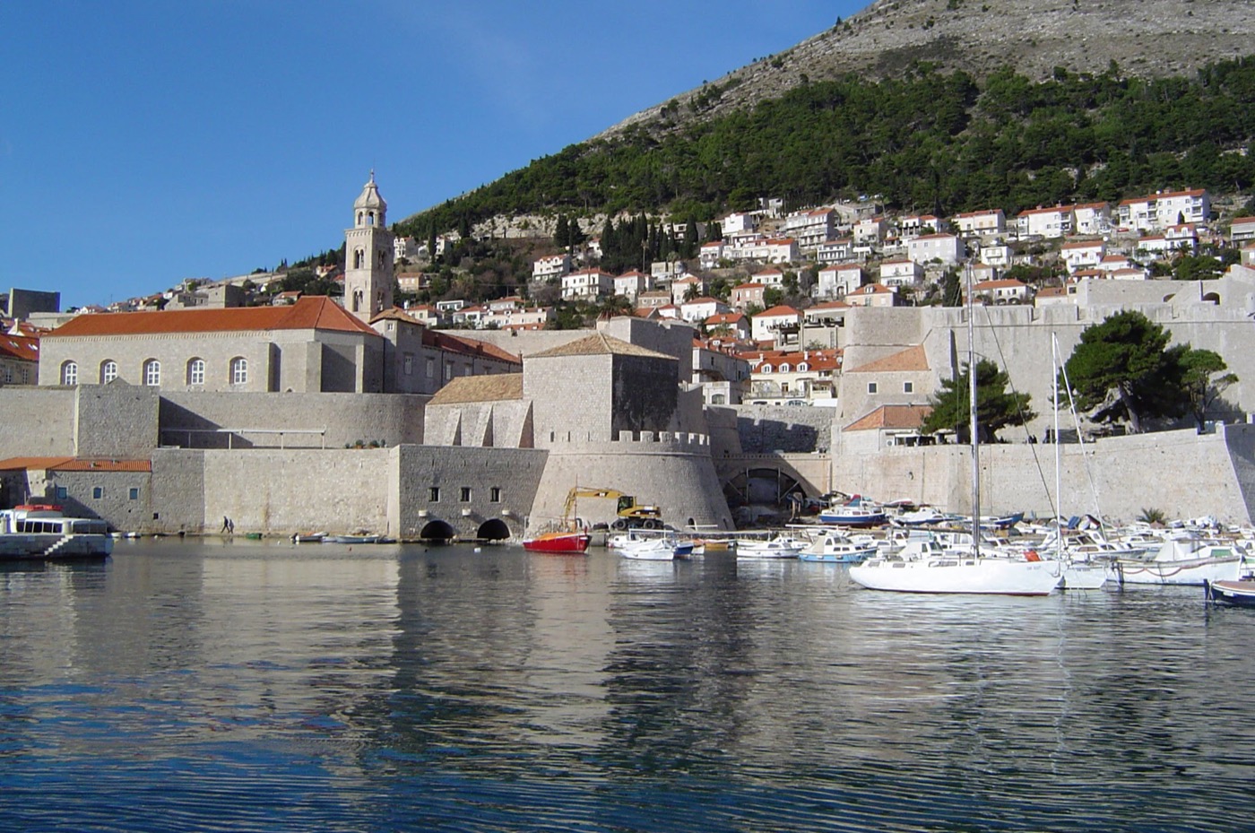 Il porto vecchio di Dubrovnik